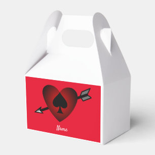 Cupid Heart Black Spade Thunder_Cove Favor Box