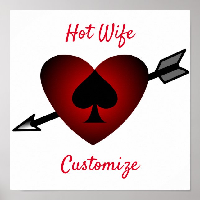 Cupid Heart Black Spade Thunder_Cove Poster (Front)