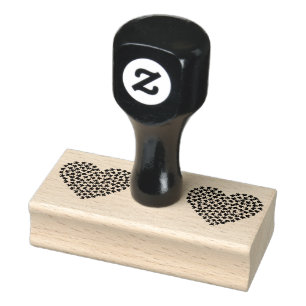 cupid heart love angel arrow bow rubber stamp