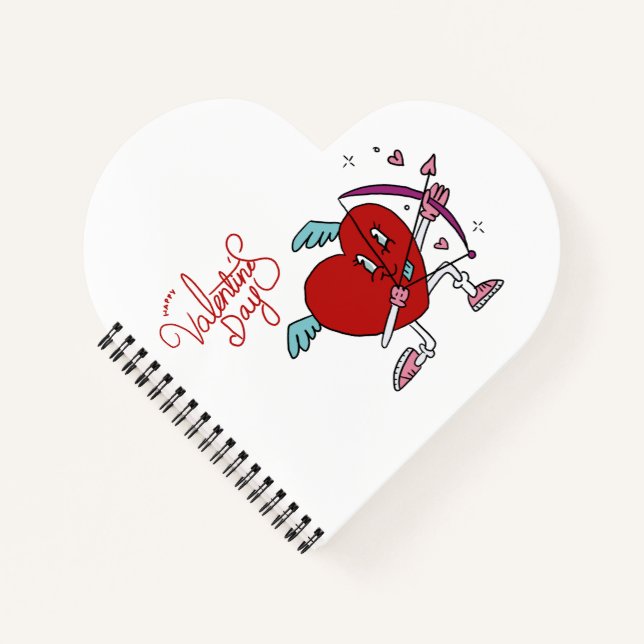CUPID HEART NOTEBOOK (Front)