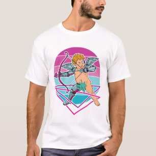 Cupid Japanese Cyberpunk Aesthetic Valentines Day T-Shirt