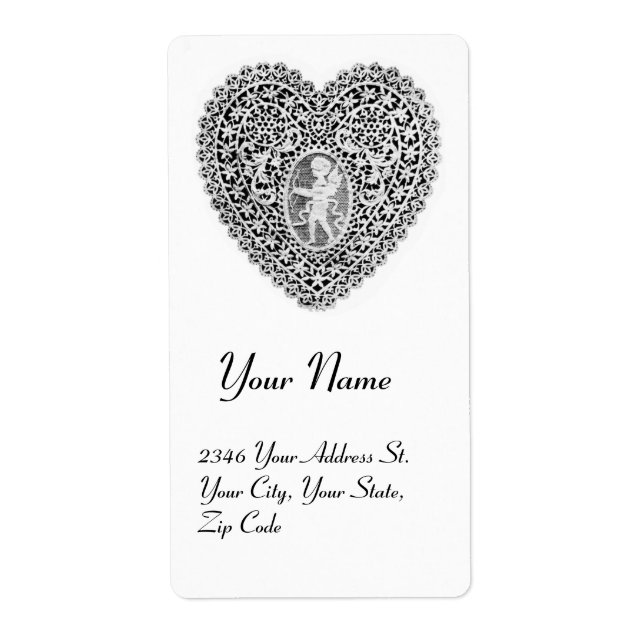 CUPID LACE HEART (Front)