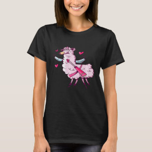 Cupid Llama Valentines Day Premium T-Shirt