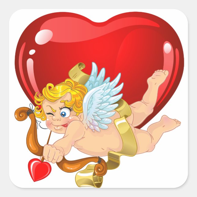 Cupid Love Sticker - SRF (Front)