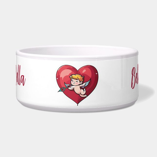 Cupid on Red Heart (Front)