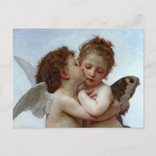 Cupid & Psyche as Children Postcard (Front)