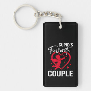 Cupid’s Favorite Couple - Funny Valentine’s Day  Keychain