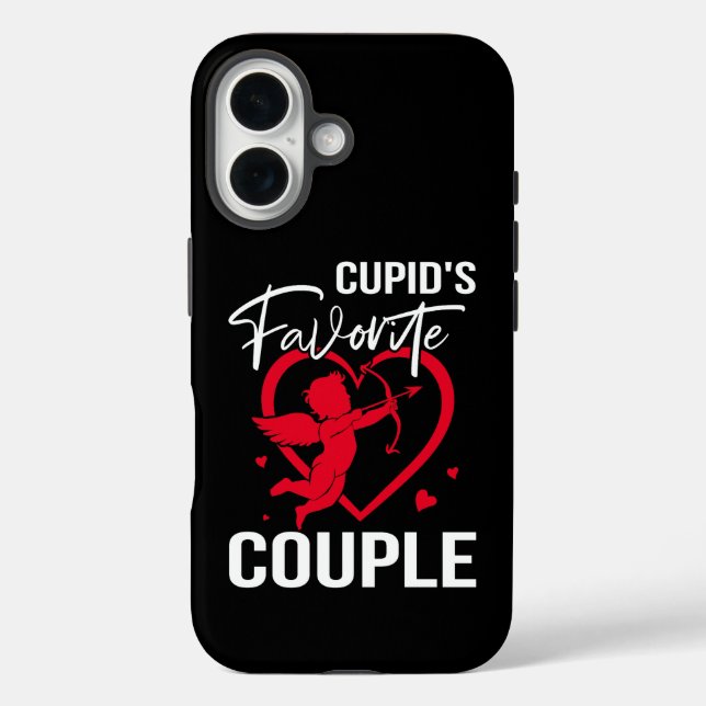 Cupid’s Favourite Couple - Funny Valentine’s Day  Case-Mate iPhone Case (Back)