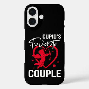 Cupid’s Favourite Couple - Funny Valentine’s Day iPhone 16 Case