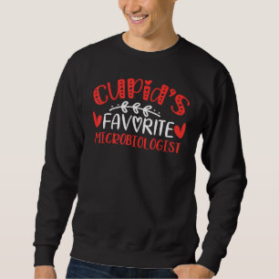 Cupid S Favourite Microbiologist Romance Couples M Sweatshirt