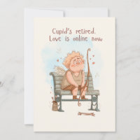 Cupid’s retired. Love is online now
