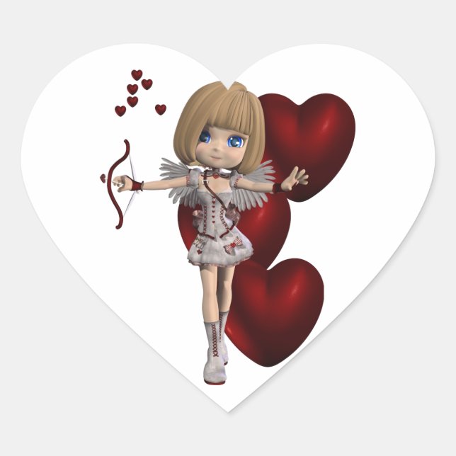 Cupid Stickers (Front)