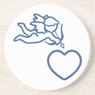 Cupid Strikes custom coaster