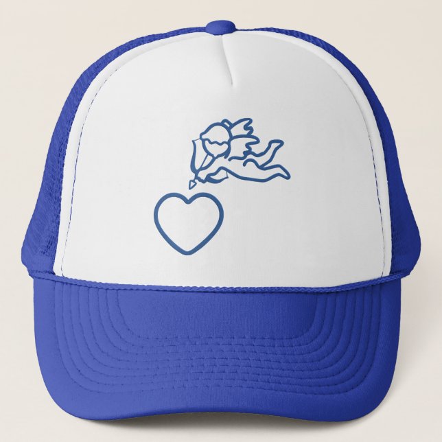 Cupid Strikes custom hat (Front)