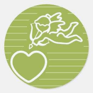 Cupid Strikes custom stickers