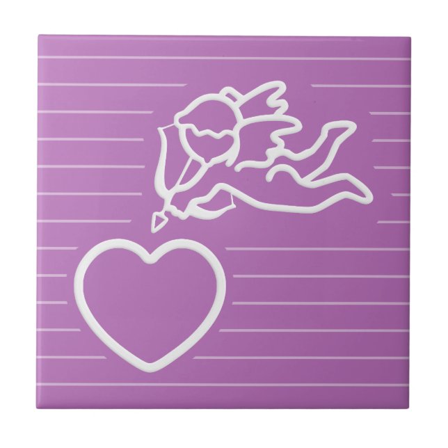 Cupid Strikes custom tile (Front)