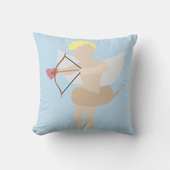 Cupid Throw Pillow (Front)