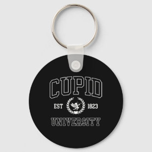 Cupid University College Valentine Trendy Men Wome Keychain