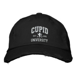 Cupid University Embroidered Hat