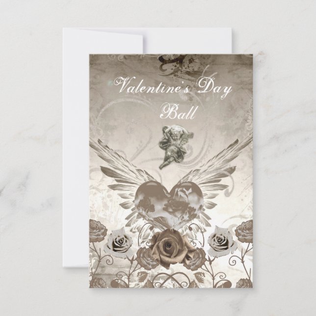 Cupid Valentine's Day Invitations (Front)