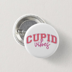 Cupid Vibes 1 Inch Round Button