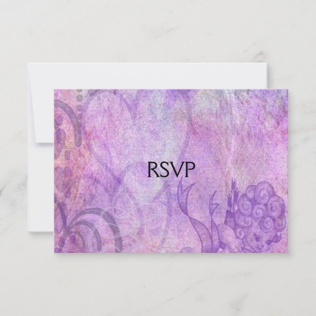 Cupid Wedding RSVP Cards (Front)