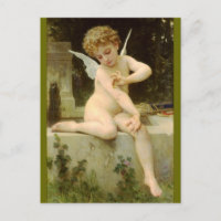 Cupid with Butterfly - Bouguereau