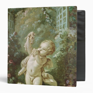 Cupid with Grapes Binder