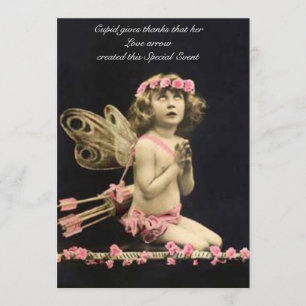 Cupide Cordially Vous Invitation - Faire-part de m