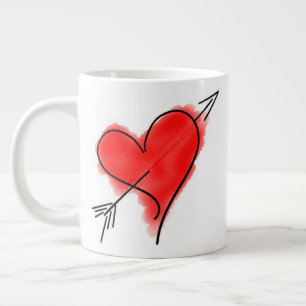 CUPID'S ARROW 20 0z. Jumbo Mug