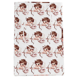 Cupid's Arrow Be My Valentine  Medium Gift Bag