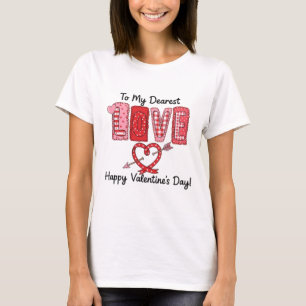 Cupid's Arrow Little Sweetheart Valentine's Day De T-Shirt