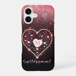 Cupid's Confetti Heart iPhone 16 Case
