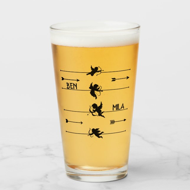 Cupid's Day Glass (Front Filled)