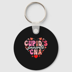 Cupids Favorite Cna Valentine Certified Nursing Is Keychain