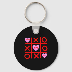 Cupids Favorite Cpt Crew Xoxo Phlebotomist Valenti Keychain