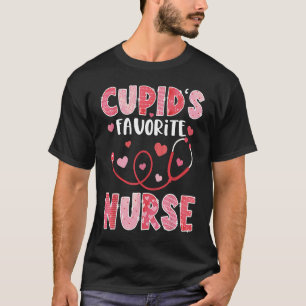 Cupid's Favorite Nurse Valentine's Day T-Shirt