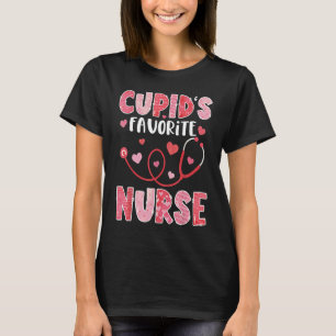 Cupid's Favorite Nurse Valentine's Day T-Shirt