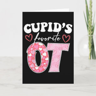 Cupid's Favorite Ot Happy Valentine Apparel  Card