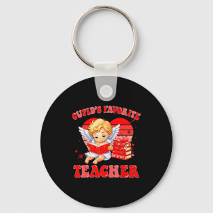 Cupids Favorite Teacher For Teachers Girls Women V Keychain