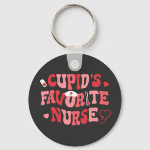  Cupids Favourite Nurse Keychain