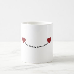 Cupids Hearts Magic Mug - Smile Sweet Cheeks