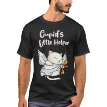 Cupid's Little Helper Valentines Cat