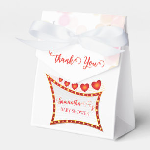 Cupid's Little Secret Valentine Baby Shower Favor Box