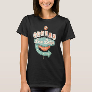 Cupids Love Lodge Retro Groovy Vintage Western Val T-Shirt