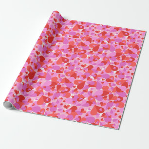 Cupids Mixed Confetti Wrapping Paper