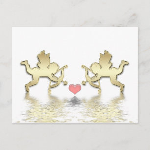 cupids postcard or invitation