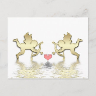 cupids postcard or invitation