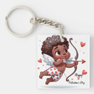Cupid's Valentine's Day Keychain