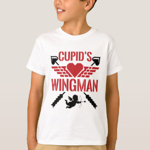 Cupid's Wingman Cute Valentine's Day T-Shirt